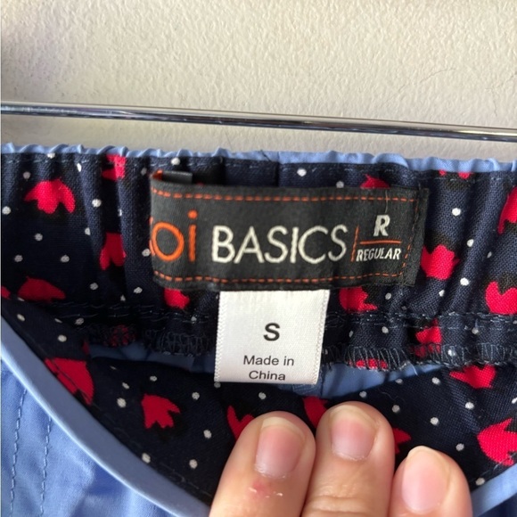 NWT Koi basics‎ light blue scrub pants size S - Picture 5 of 8